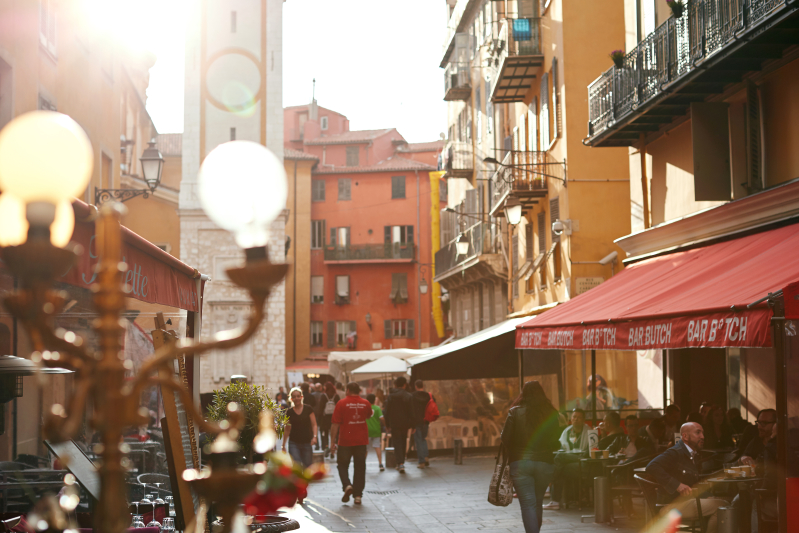 Evening in Nice