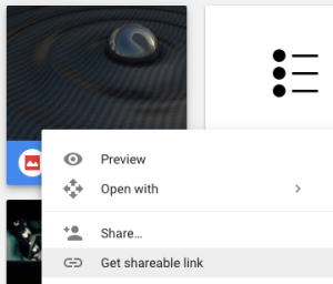 Right-click on your file