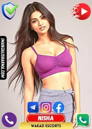 Verified Profile image of Pune Wakad Escorts girl Nisha. Book an appointment with Nisha via Call, WhatsApp, Instagram, Telegram and Facebook.