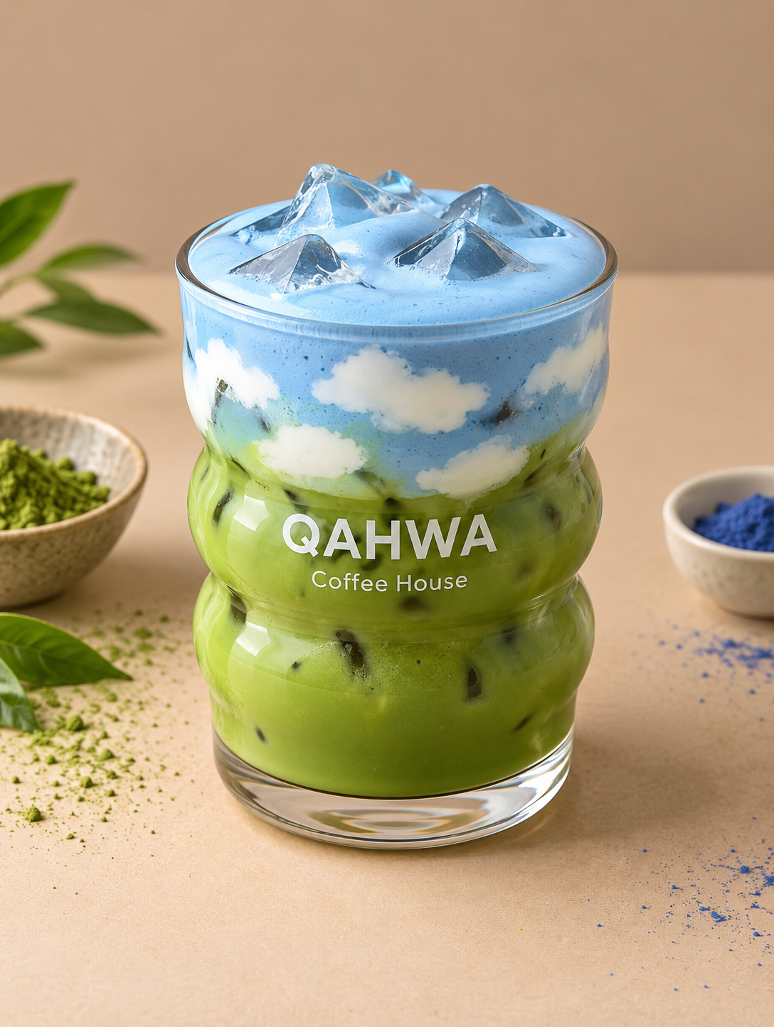 Matcha blue cloud 