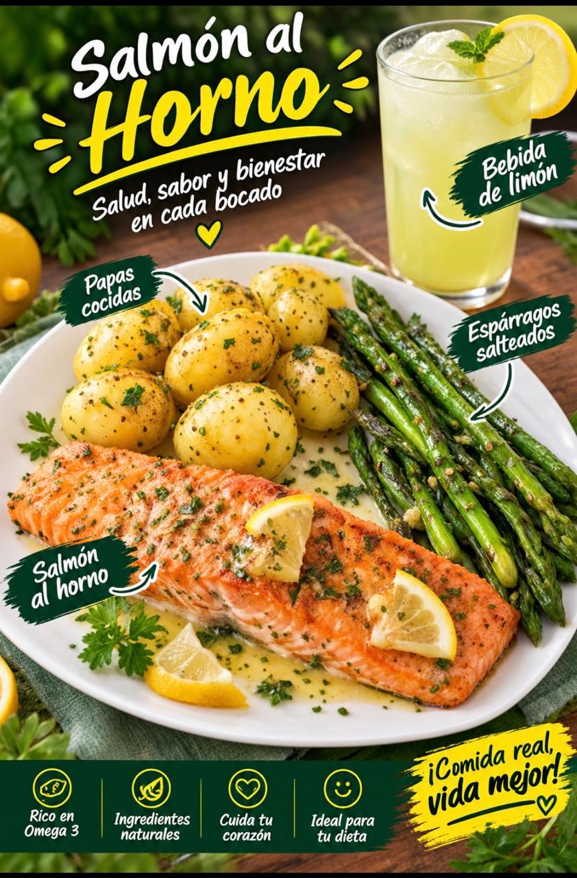 SALMON AL HORNO