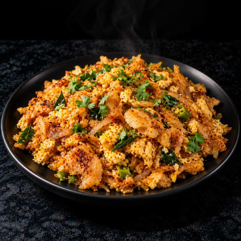 Egg Kothuporatta — Egg breakfast from Edibles, Kochi