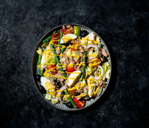 Tuna Niçoise Salad — Non-Veg dinner from Edibles, Kochi