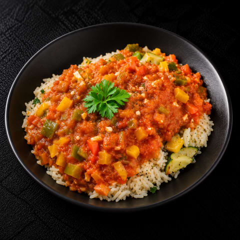 Fish Beirut With Garlic Rice — Non-Veg lunch from Edibles, Kochi