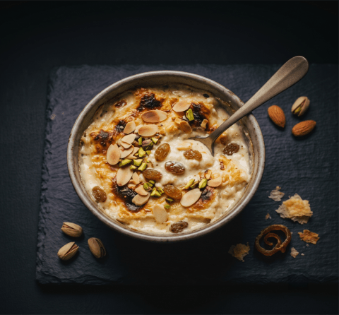 Umm Ali — Veg snack from Edibles, Kochi