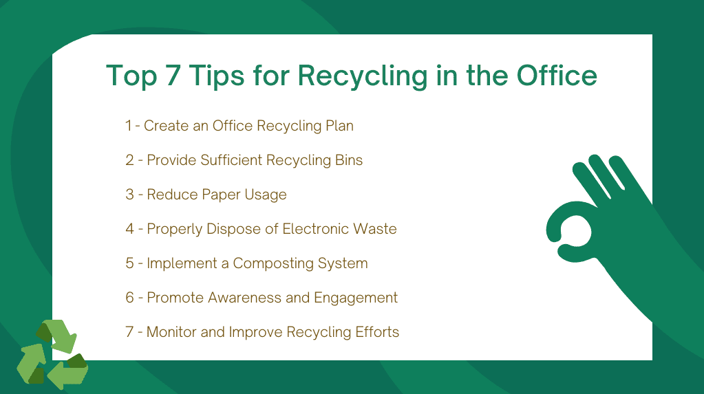 7 Simple Ways to Improve the Office Recycling Program for Your