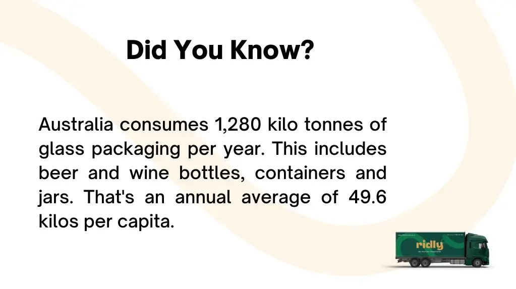 glass rubbish statistic