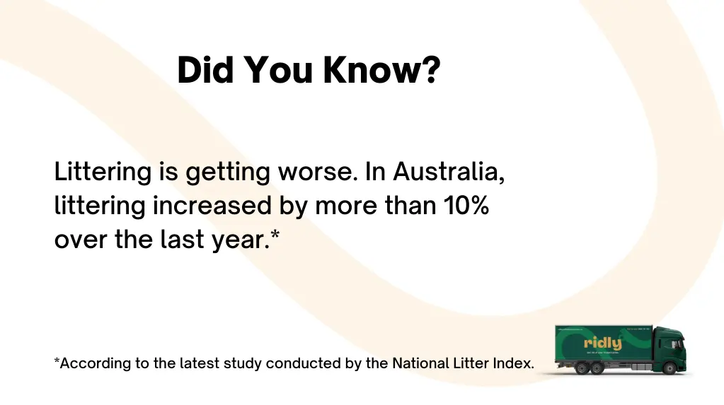 Littering is getting worse in Australia