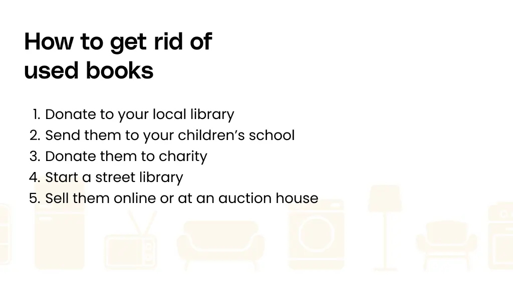 How to Dispose of Old Books Your Guide to Disposing of Old Books Ridly