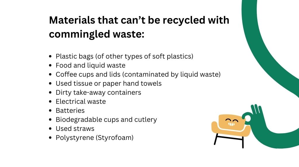 commingled recycling infographics 2