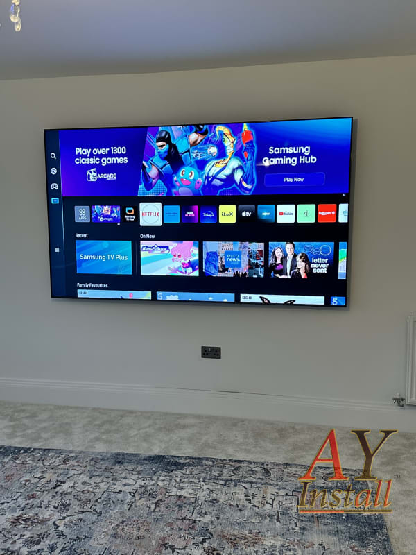 85” TV for a newbuild image 3