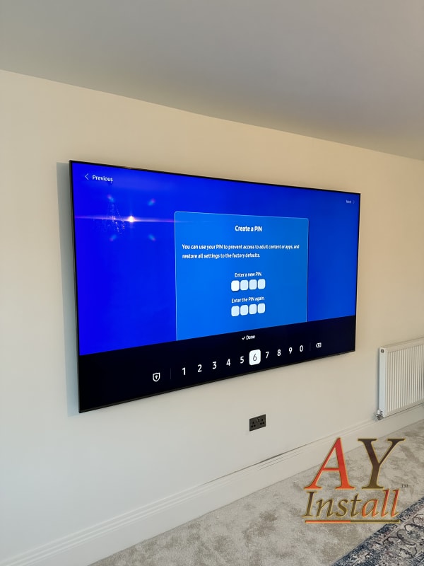 85” TV for a newbuild image 4