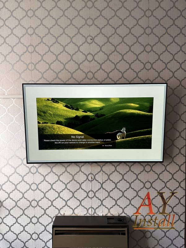 TV install with Trunking image 2
