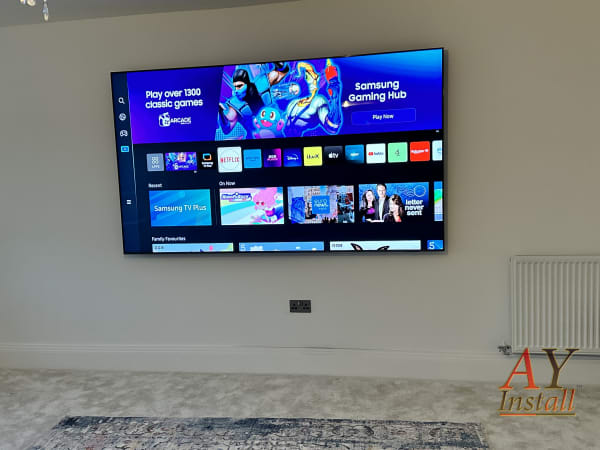 85” TV for a newbuild image 1