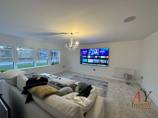 85” TV for a newbuild image 5
