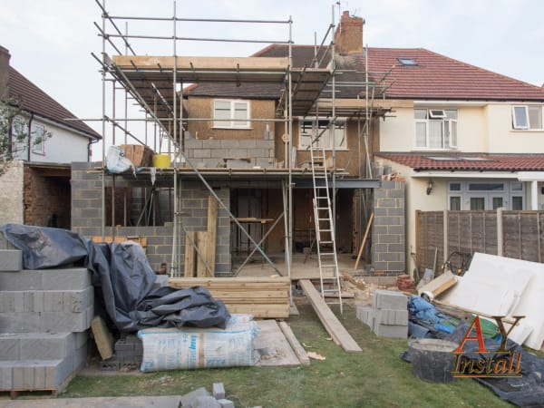 Scaffolding for full house image 2