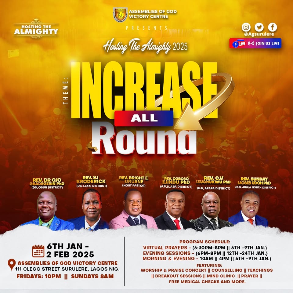 Assemblies Of God Church, Victory Centre, Lagos