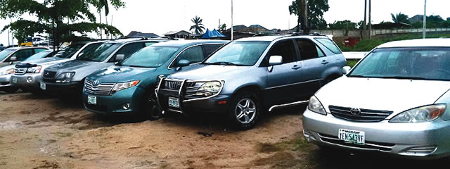 Lexus Jeep and Camry