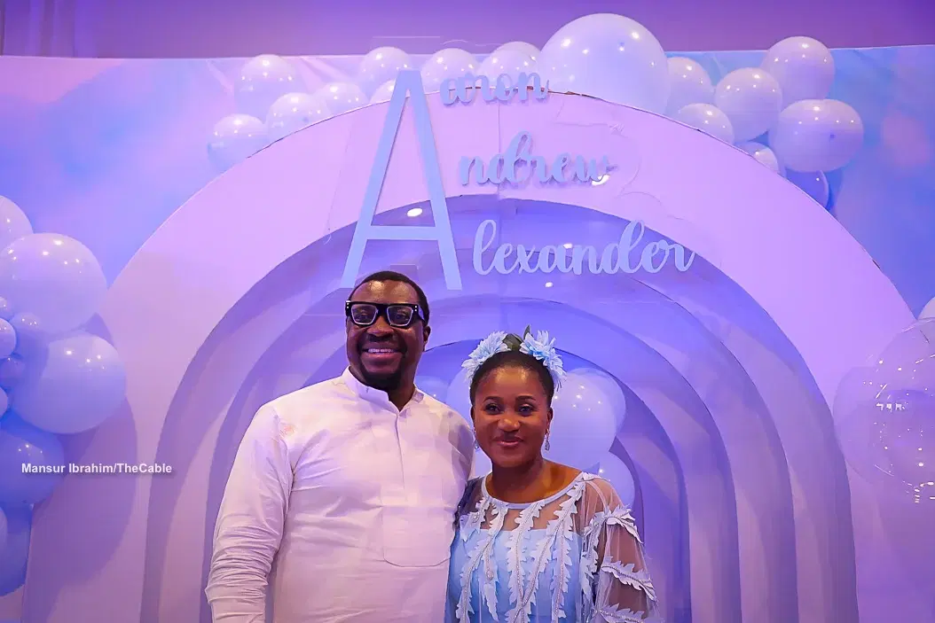 dedication of Ali Baba’s triplets in Lagos