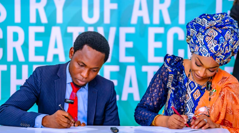 The Federal Government collaborates with Creative Park Ltd. on a 30-hectare creative city project in Abuja.