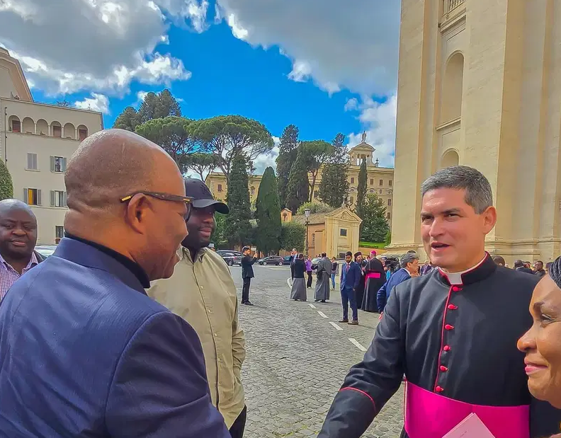 Akpabio, Dignitaries Join Global Leaders for Historic Pope Francis Funeral Rites