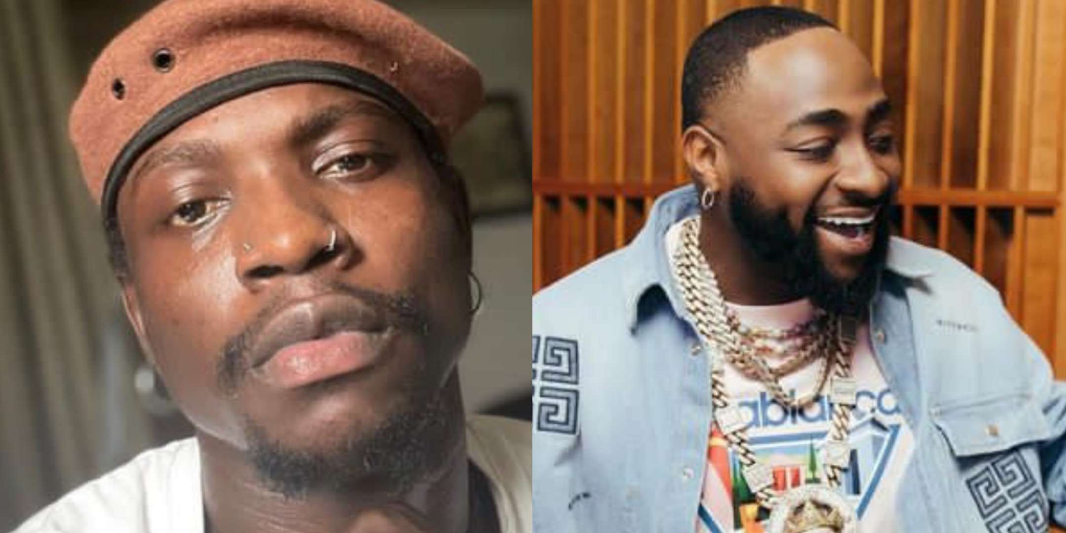 Davido calls for the release of VeryDarkMan, saying, "Free my guy."