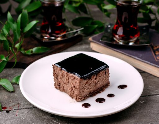 Chocolate mousse cake