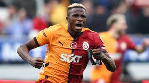 Victor Osimhen Celebrates as Galatasaray Clinch Turkish Süper Lig Title