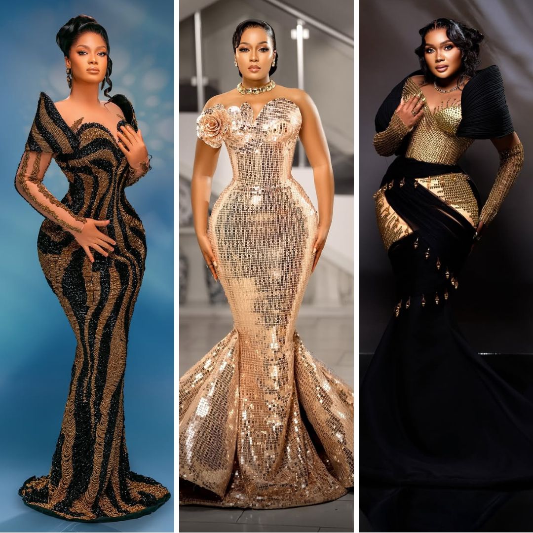 Tanzanian Ladies Brought The Glam In Gold At Juma Jux & Priscilla Ojo’s Wedding Party