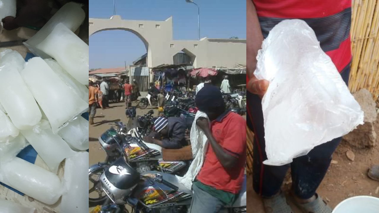 Sokoto Residents Use Ice Blocks To Fight Heat, Power Outage