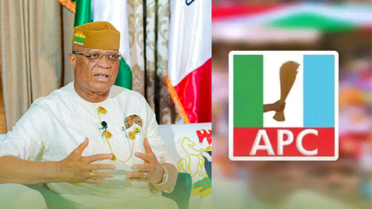 BREAKING: Akwa Ibom Governor Umo Eno Leaves PDP for APC