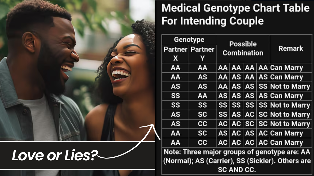 Love or Lies? Fake Genotype Results Fuel Surge in Sickle Cell Births, Marital Crises