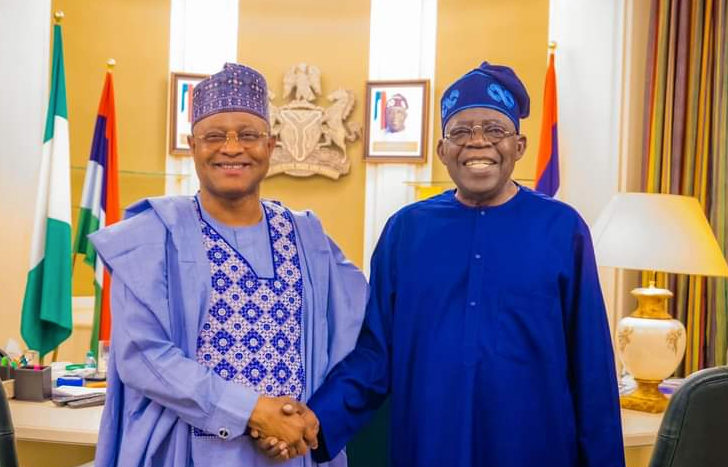 Tinubu Hails Governor Sani, Declares Kaduna a Model for Peace and Development