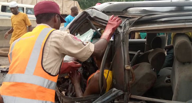 Two Dead, Nine Injured in Ogun Road Accident