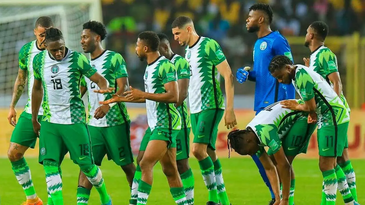 Super Eagles slip to 44th in latest FIFA world rankings