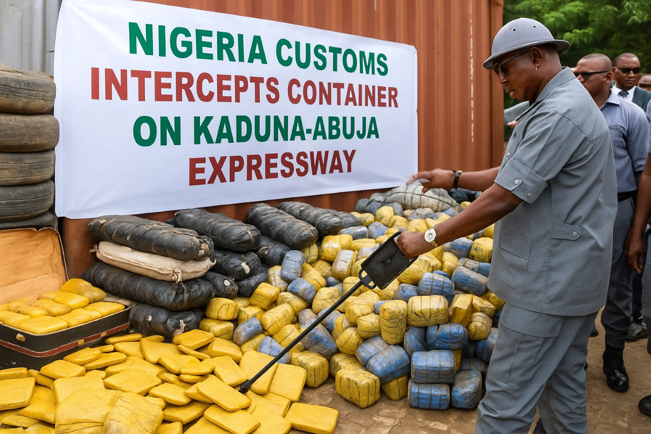 Customs Intercepts Container of Donkey Genitals on Kaduna–Abuja Expressway