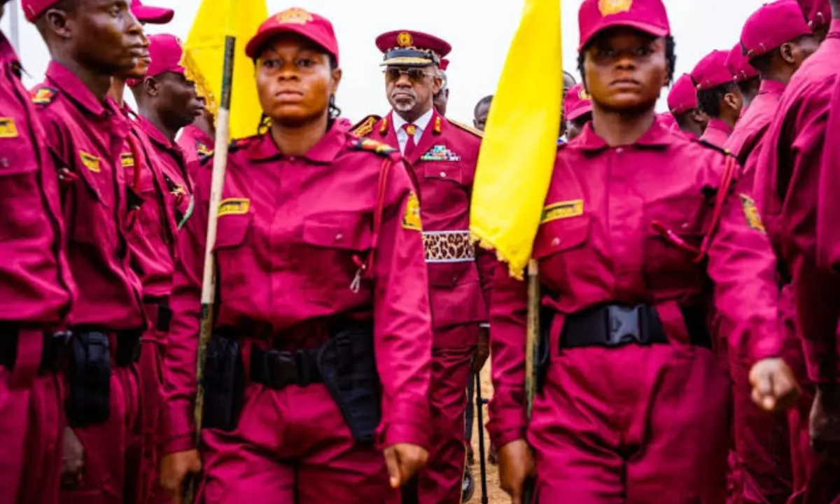 Six Female Recruits Dismissed from Amotekun Training After Pregnancy Tests