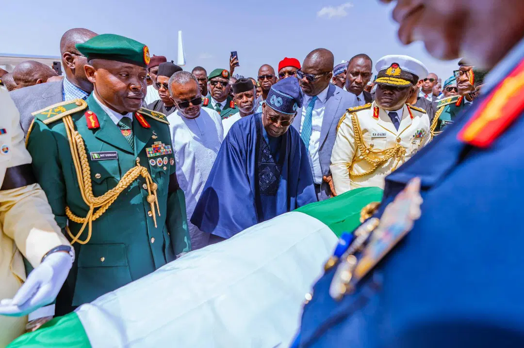 Tinubu, African Leaders Pay Final Respects to Late President Muhammadu Buhari