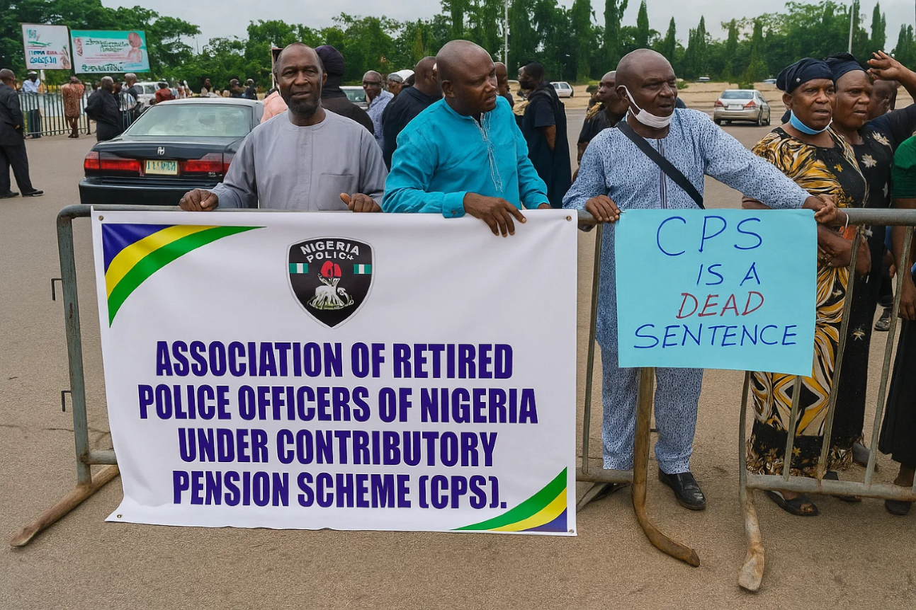 Showdown in Abuja: Retired Police, Sowore Lead Nationwide Protest Over Pension Injustice