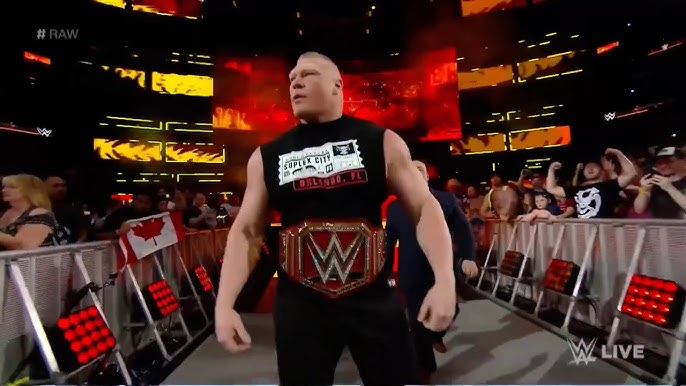 WWE Star Brock Lesnar Banned Amid Serious Allegations