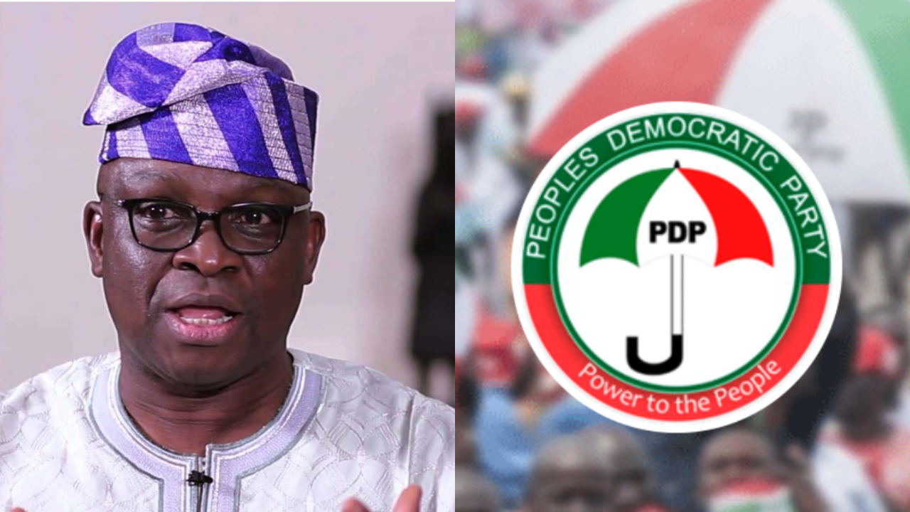 Quit The Party If You're Unhappy, Ekiti Pdp Tells Fayose