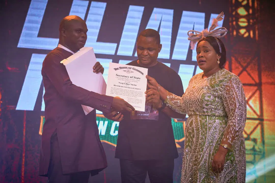 Gospel Artiste Lilian Nneji Receives Honorary Citizenship from U.S. State of Georgia