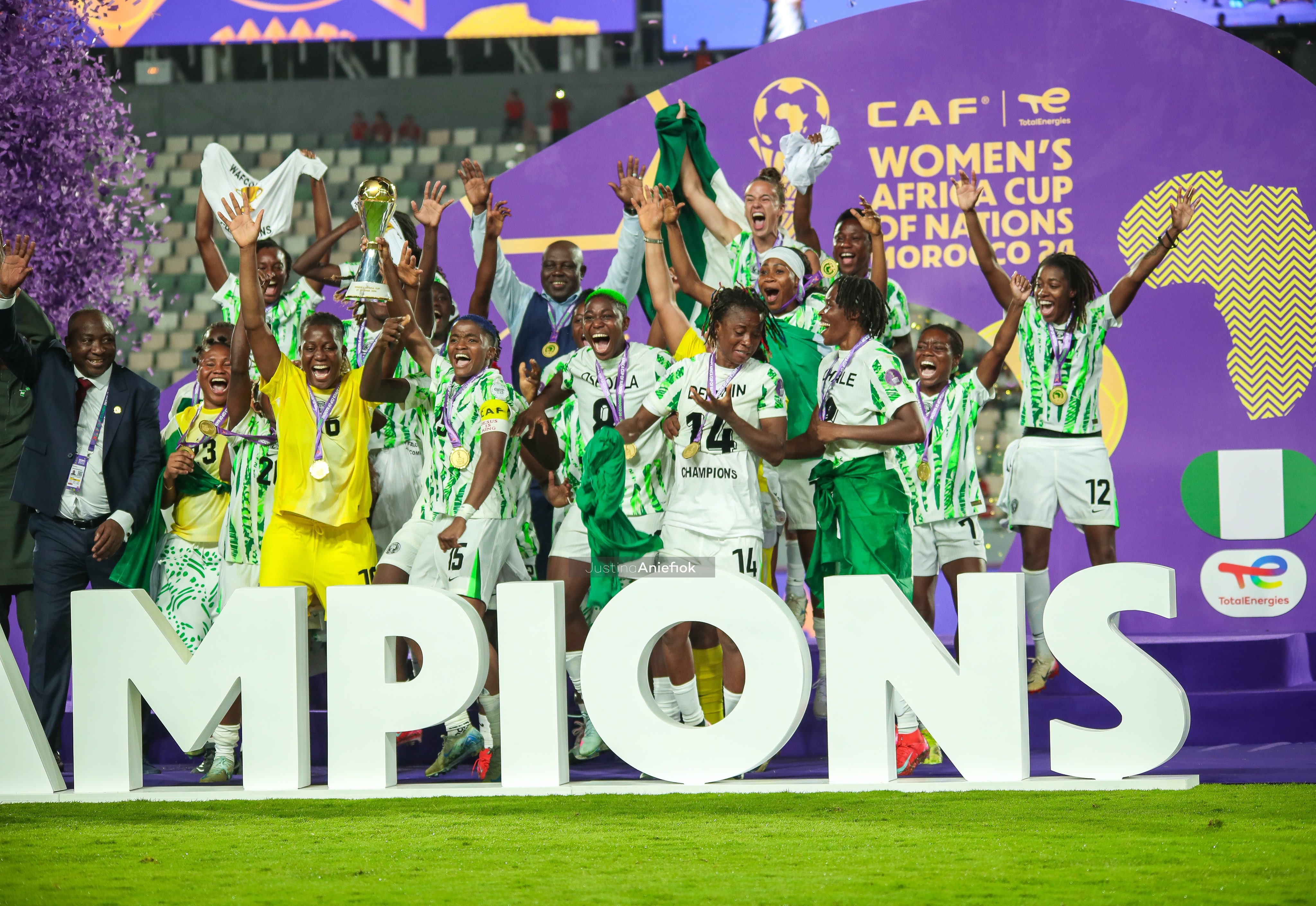 Super-Falcons Secure Historic 10th WAFCON Crown In Dramatic 3–2 Turnaround