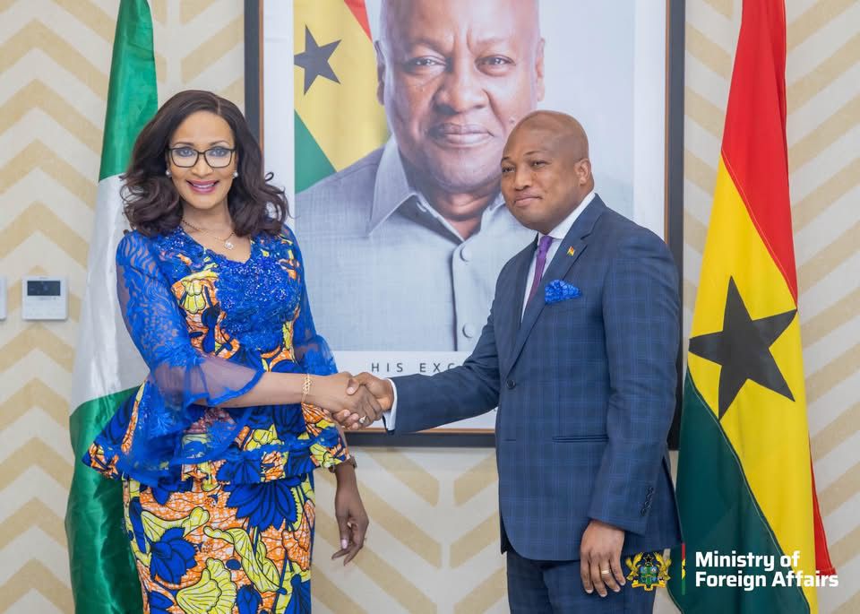 Bianca Odumegwu-Ojukwu Visits Ghana, Urges Calm Over ‘Nigerians Must Go’ Protests
