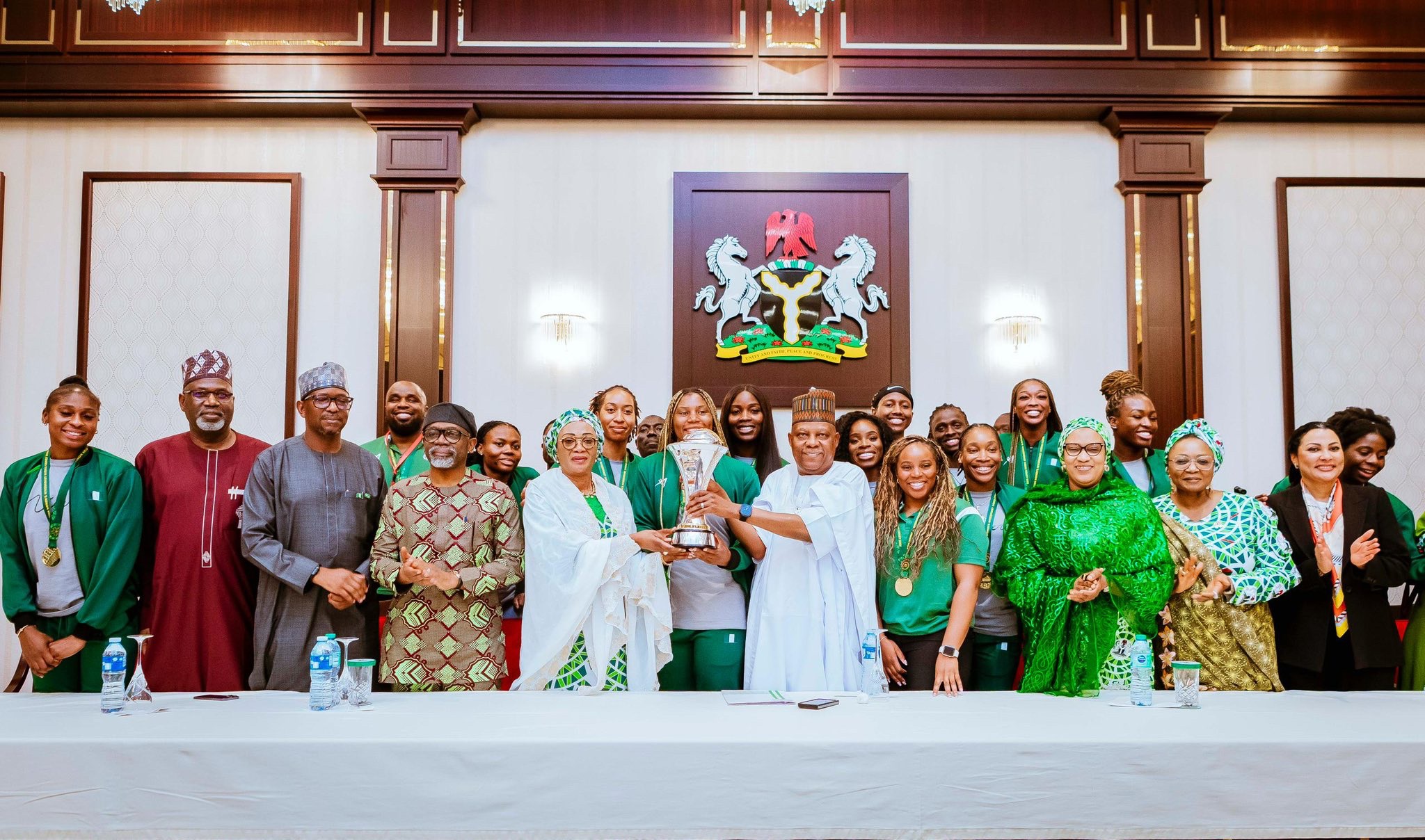 $100,000 Each for D’Tigress as Tinubu Celebrates AfroBasket Champions