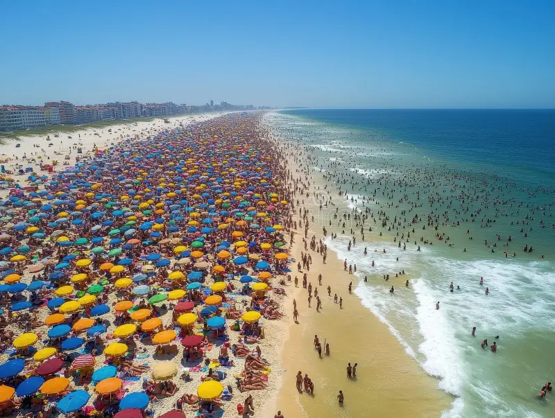 Crowded, Noisy, and Not-So-Idyllic: Europe’s Most Complained-About Beaches Revealed