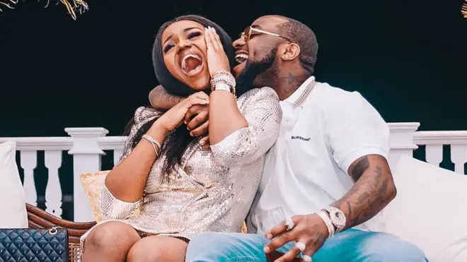 Davido & Chioma Spotted Partying in Miami Ahead of White Wedding