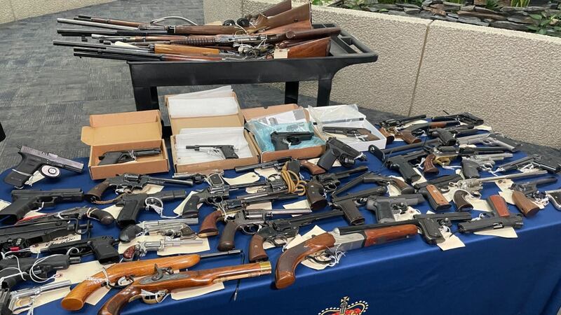 OPSH Hands Over 220 Recovered Arms, Ammunition to Federal Agency in Plateau