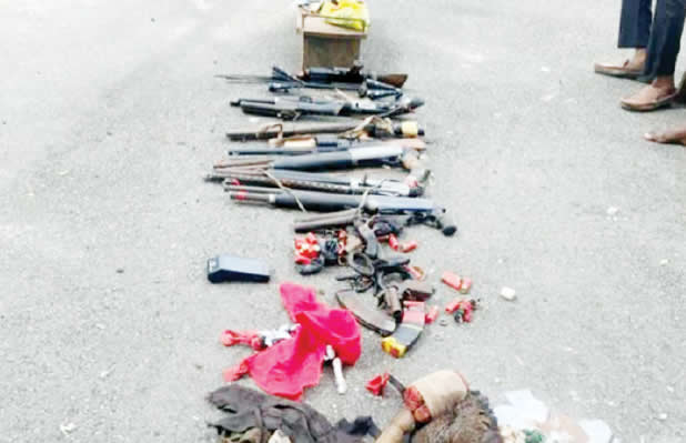 Imo Police Raid Suspected IPOB Camp, Recover Weapons in Njaba