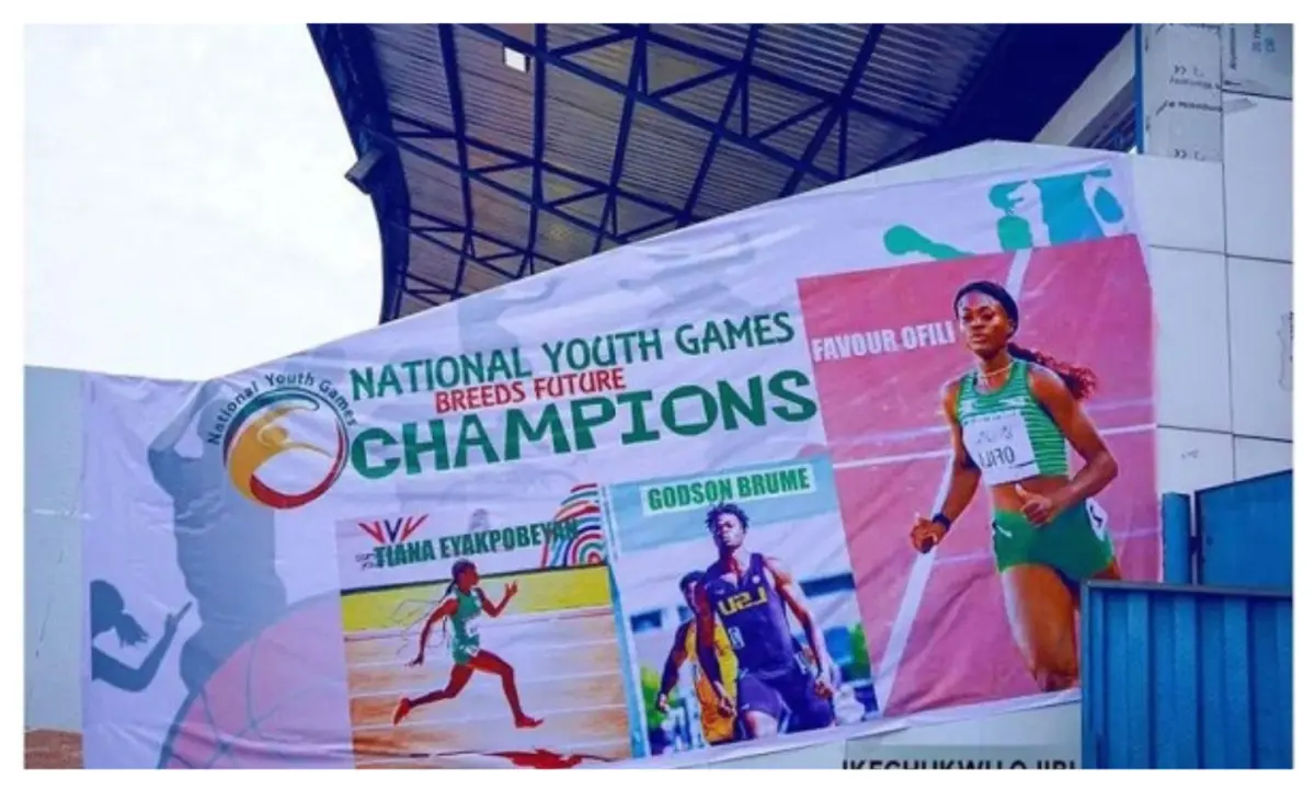 Athletes Storm Asaba for 2025 National Youth Games